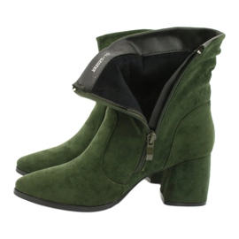 M.Daszyński Botas de ante verde MR2025-10 4 M.Daszyński Botas de ante verde MR2025-10 4