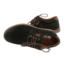 Zapatos casual con cordones para hombre Riko 761, negro 4