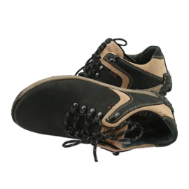 Riko Trekking Deportivo Hombre 474 negro beige 5