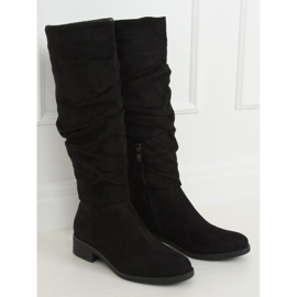 Botas negras de mujer negras D7525 Black negro 2 Botas negras de mujer negras D7525 Black negro 2