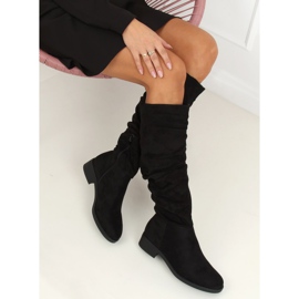 Botas negras de mujer negras D7525 Black negro 4