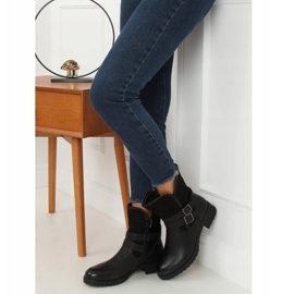 Botas negras de mujer negras 8912 Black negro 3