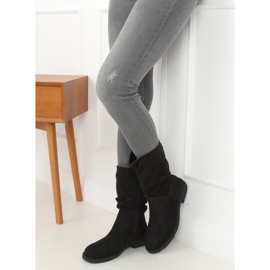 Botas cortas de mujer negras CH1908 Negra negro 4