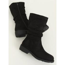 Botas cortas de mujer negras CH1908 Negra negro 2