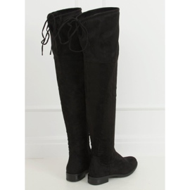 Botas sobre la rodilla negras MR-1 Black negro 1