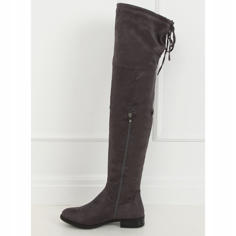 Botas sobre la rodilla, gris MR-1 Grey 1