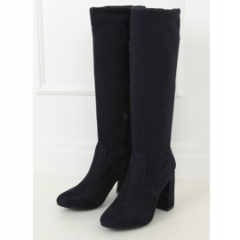 Tacones azul marino D7533 D.BLUE 1