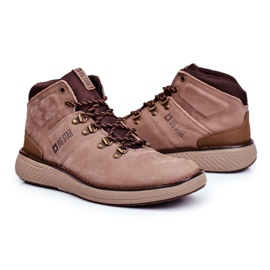 Botas Trekker de Piel para Hombre Big Star Brown GG174492 marrón 2
