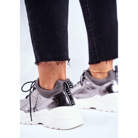 Zapatillas de Mujer Goe Leather Pewter GG2N3040 negro 2