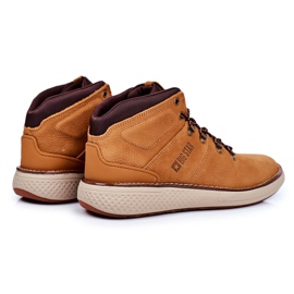 Botas Trekker de Piel para Hombre Big Star Camel GG174491 marrón multicolor 2