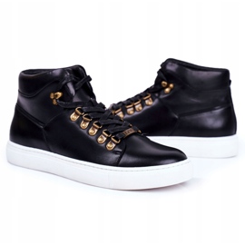 Zapatillas Hombre Piel GOE Negras GG1N3009 negro 6