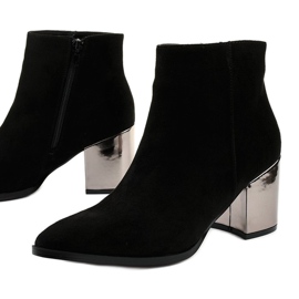 BM Botines negros de ante ecológico Astihusa 1