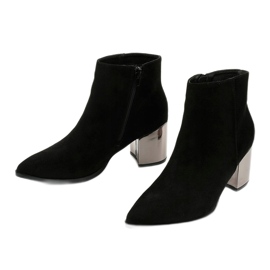 BM Botines negros de ante ecológico Astihusa 2