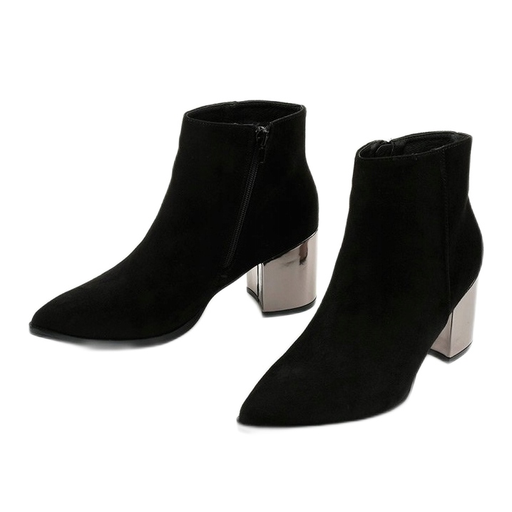 BM Botines negros de ante ecológico Astihusa 2