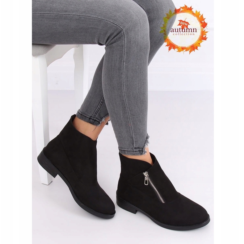 Botas de ante negro 20195 Negro 1