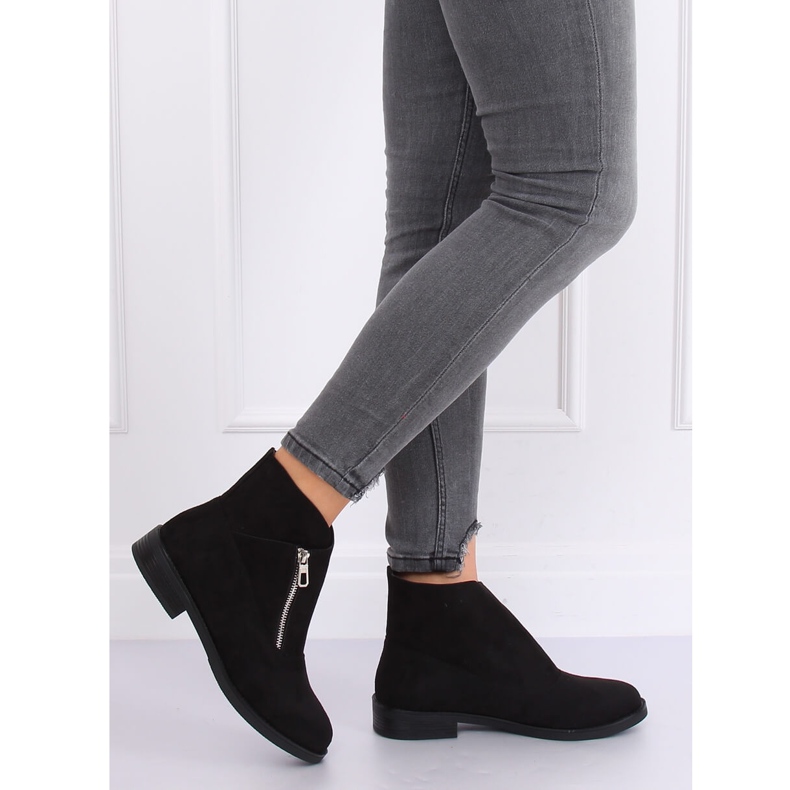 Botas de ante negro 20195 Negro 2