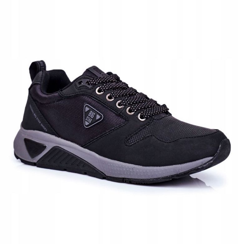 Zapatillas deportivas para hombre Big Star Black GG174350 negro 1