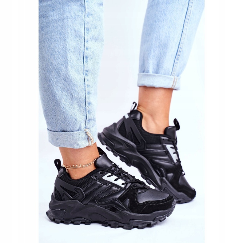 Zapatos Deportivos De Mujer Sneakers Big Star Black GG274981 negro 1