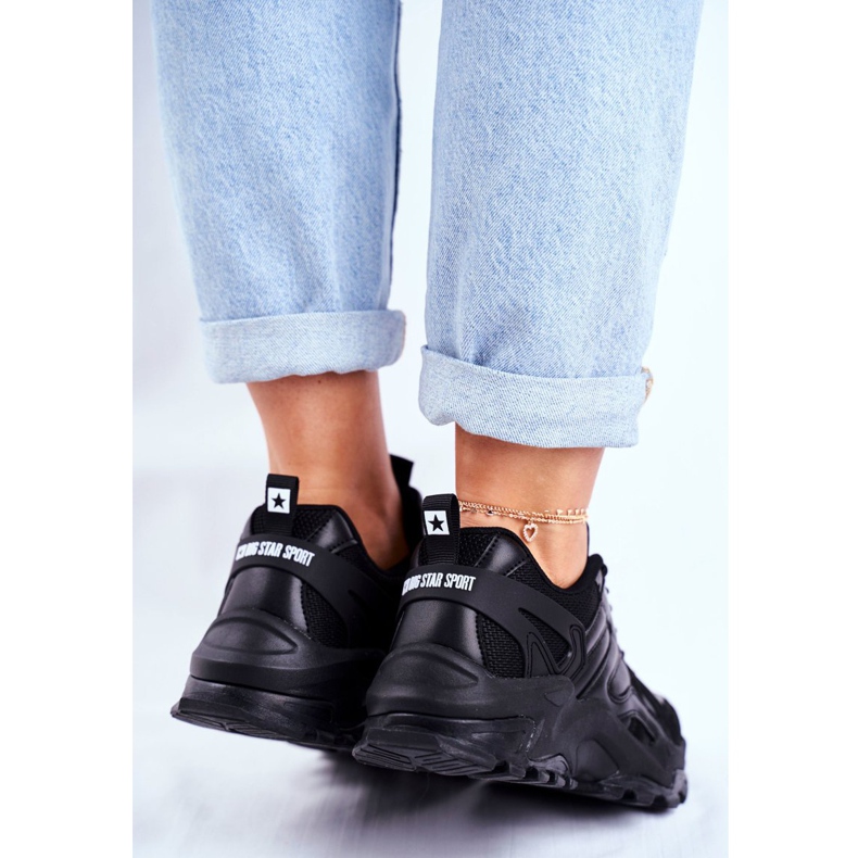 Zapatos Deportivos De Mujer Sneakers Big Star Black GG274981 negro 2