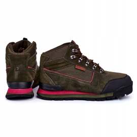 Zapatos de Trekking para Hombre Big Star Outdoor Khaki GG174200 verde 6