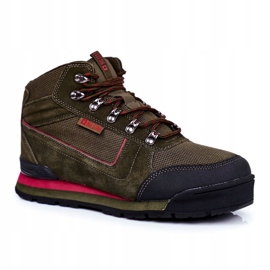 Zapatos de Trekking para Hombre Big Star Outdoor Khaki GG174200 verde 1