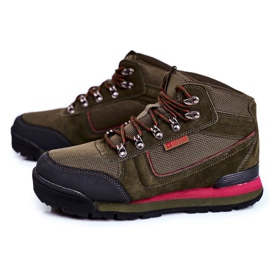 Zapatos de Trekking para Hombre Big Star Outdoor Khaki GG174200 verde 3