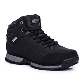 Zapatos De Trekking Para Hombre Big Star Outdoor Black GG174395 negro 1