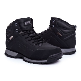 Zapatos De Trekking Para Hombre Big Star Outdoor Black GG174395 negro 3