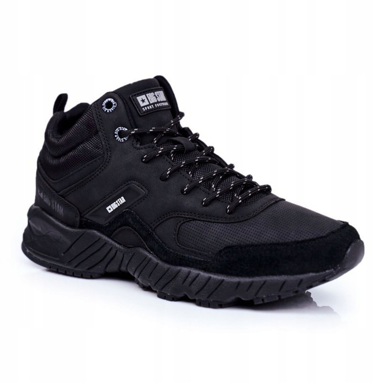 Zapatos Trekker para Hombre Big Star Outdoor Black GG174409 negro 1