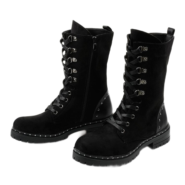 Botas negras, botas, botas de Isoris negro 2