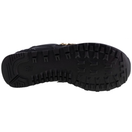 Zapatillas New Balance W WL574HNQ negro dorado 3