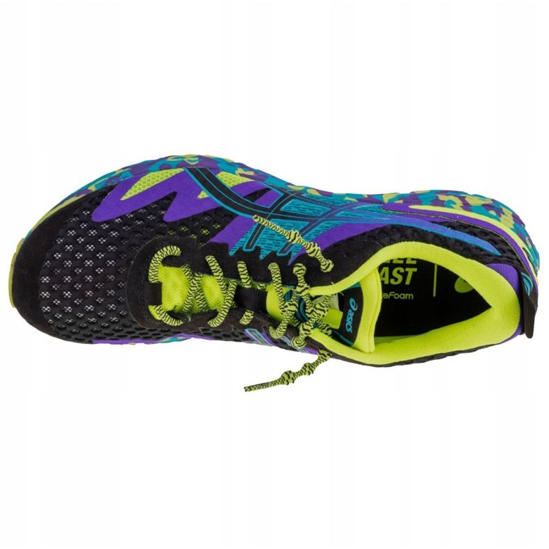 Asics Gel-Noosa Tri 12 M 1011A673-003 negro púrpura azul verde 2