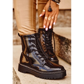 S.Barski Botas de Mujer Negras Kognito negro 7