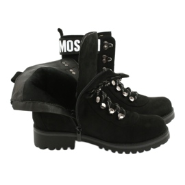 Evento Botas de madera High Black 9BT35-1331 Black Popsi negro 6