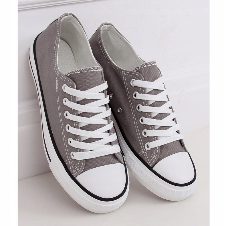 Zapatillas de mujer clásicas grises JD05P Gris 1