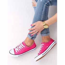 Zapatillas de mujer clásicas rosas JD05P Rosa rosado 3