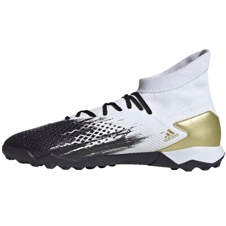 Botas de fútbol adidas Predator 20.3 M Tf FW9191 negro blanco 2