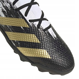 Botas de fútbol adidas Predator 20.3 M Tf FW9191 negro blanco 3