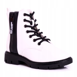 Vinceza Botas cálidas para niños con cremallera, Falcon Blanco Lacado 4