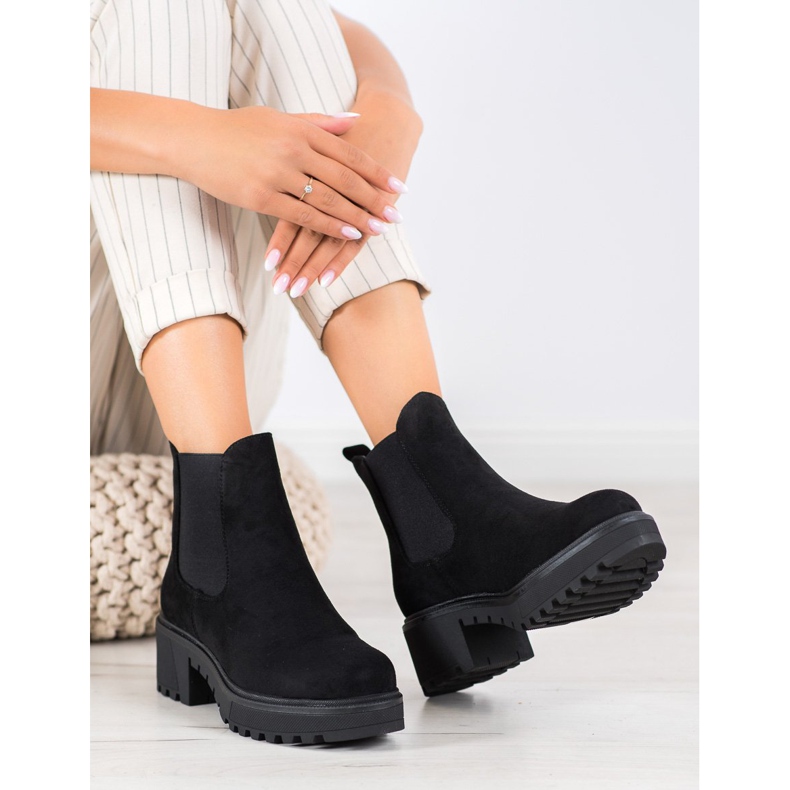 Seastar Botas Chelsea clásicas negro 2