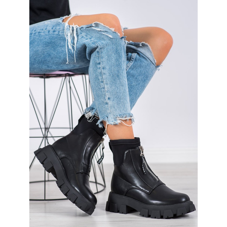 Seastar Trabajadores sin cordones negro 2