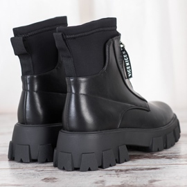 Seastar Trabajadores sin cordones negro 4