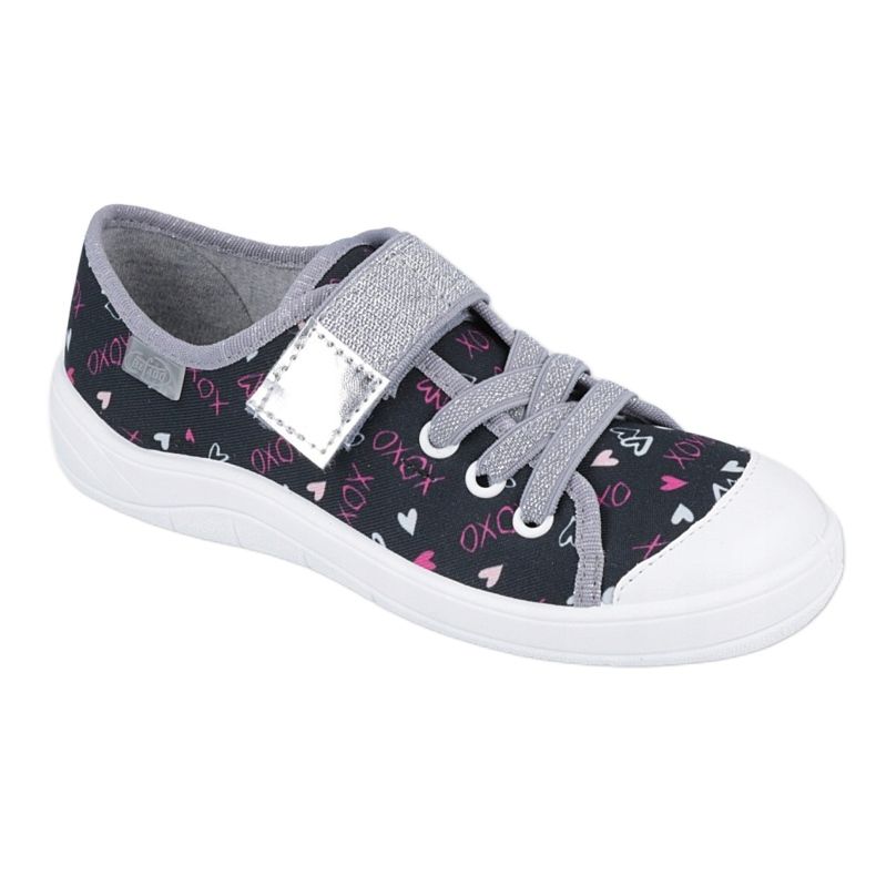 Calzado infantil befado 251Q142 plata gris multicolor 1