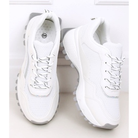 Blanco LA87P Zapatillas deportivas blancas 3