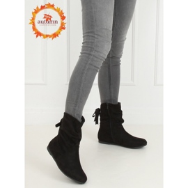 Botas de mujer saszka negras DH26 Black negro 1