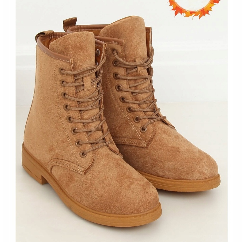 Camel E2002 Botas camel con cordones marrón 1 Camel E2002 Botas camel con cordones marrón 1