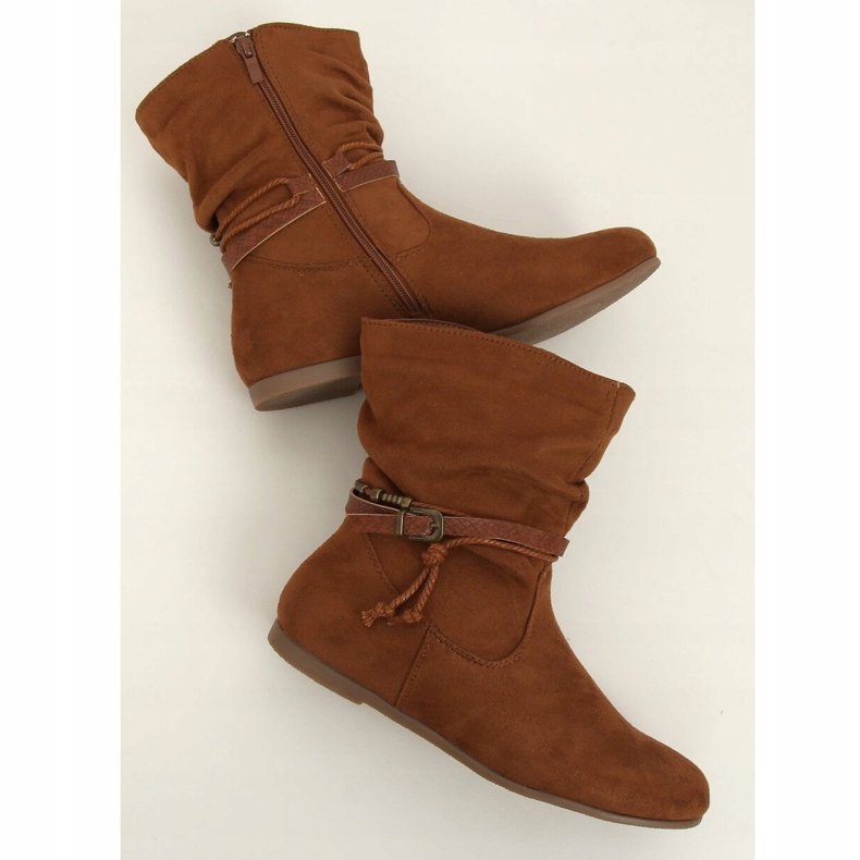 Botas de mujer Camel DH28 Camel marrón 1