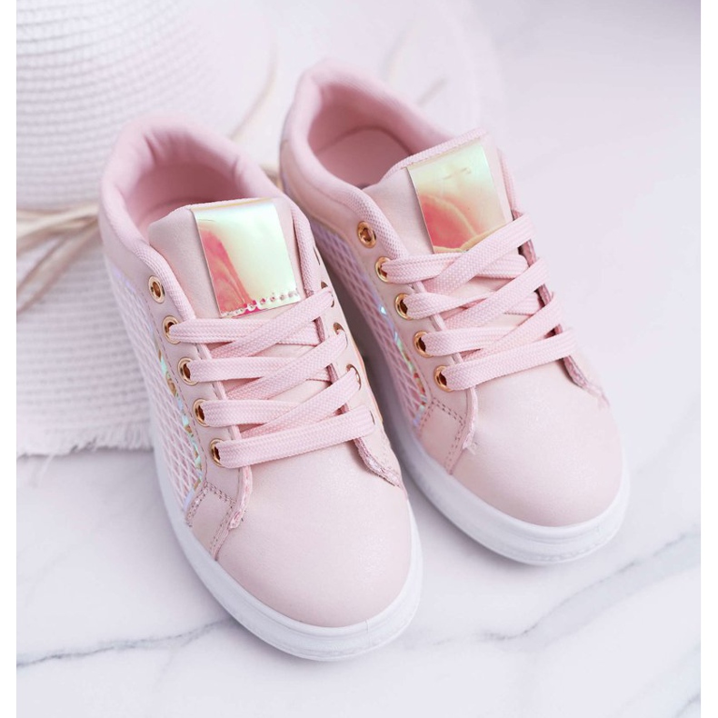 FRROCK Zapatillas Deportivas Infantiles Juveniles Rosa Maxel 2