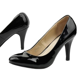 Tacones altos negros Merelea lacados 1 Tacones altos negros Merelea lacados 1