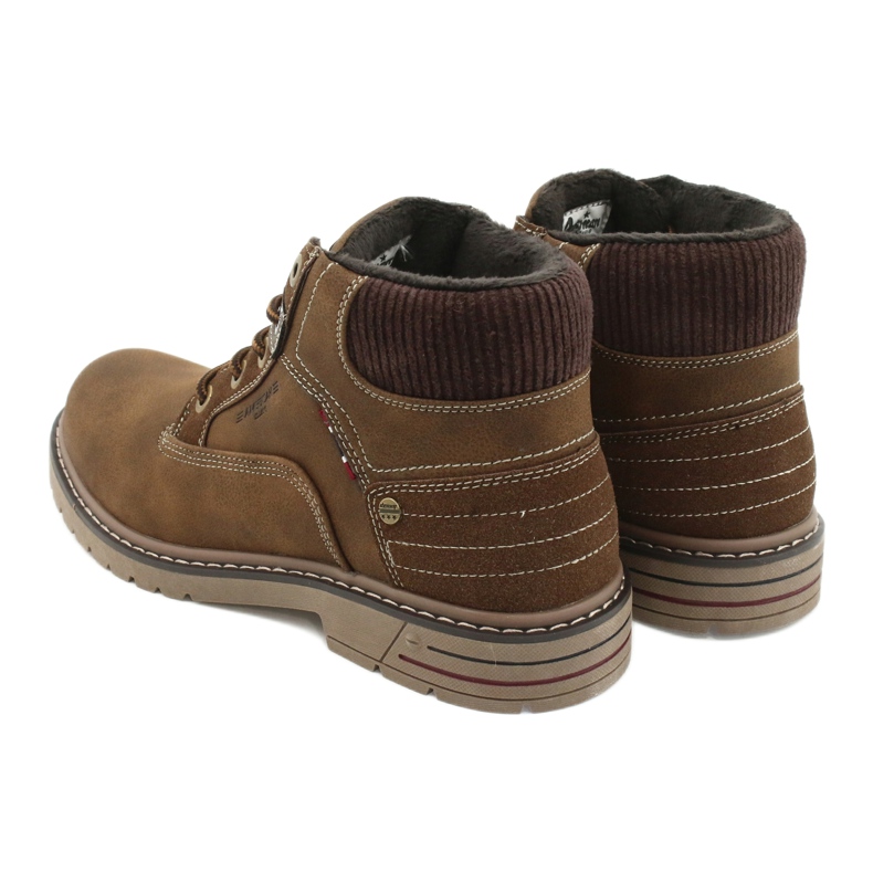 Cuero trekking American Club RH36 camel marrón 3